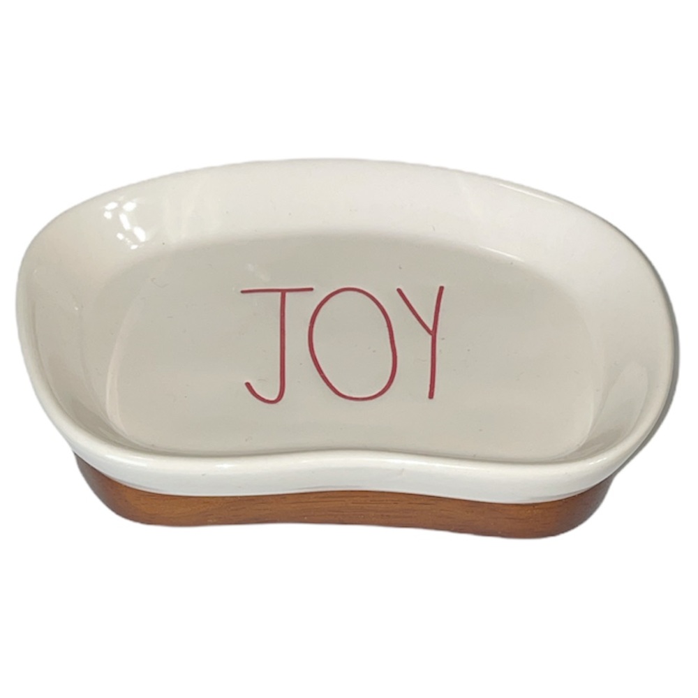 NEW Rae Dunn JOY Christmas Soap Dish 🧼🎅🏻🧼
